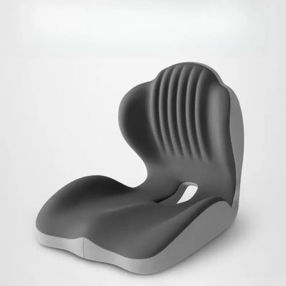Ergonomic Memory Foam SeatCushion with Lumbar & BackSupport, Relieves Back Pain,Reduces Pressure