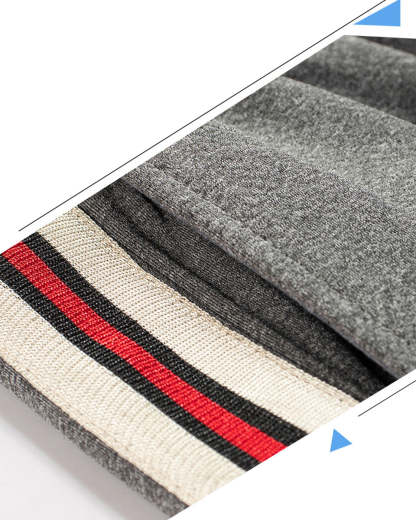 Men's Autumn and Winter Casual Fleece Sports Pants